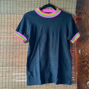 🌈 Discontinued Big Bud Press Rainbow Roller T-shirt 🌈